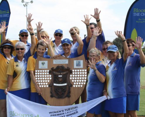Womens Tuesday 2018-2019 Pennant Winners