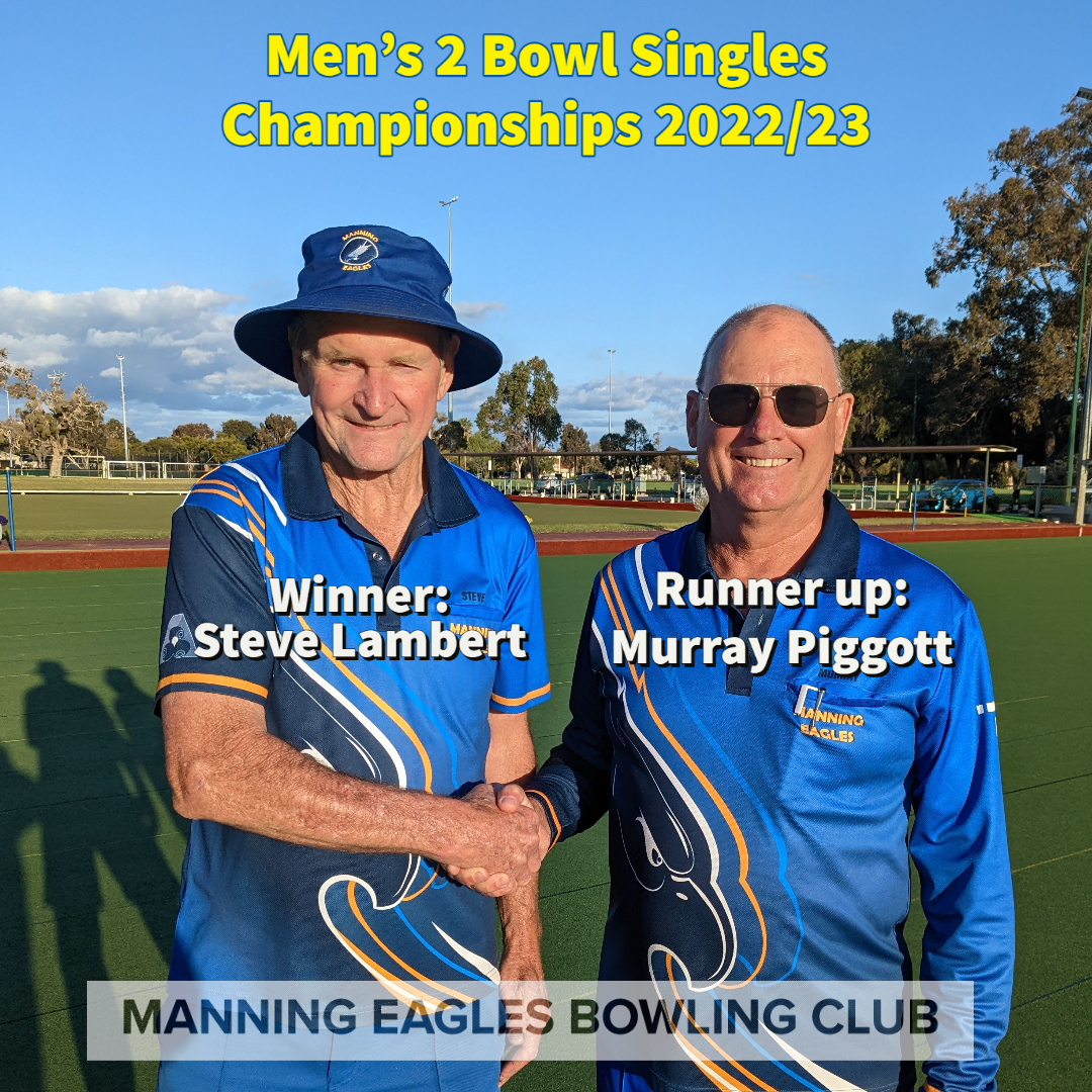 Men’s 2 Bowl Singles Championships 2022-23 
