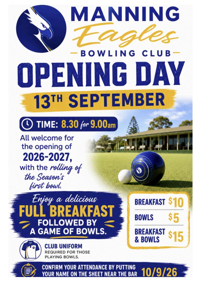 Club Opening Day