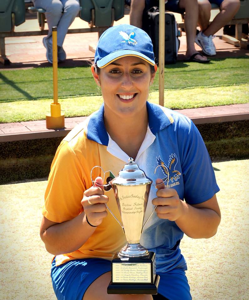 2018/19 Ladies Singles Champion Kristina Krstic