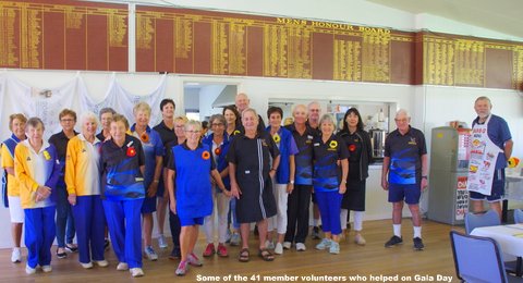 Some of the Manning Gala Day volunteers
