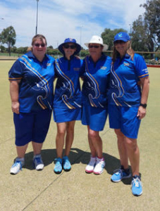 Womens Pairs Winners and Runners Up